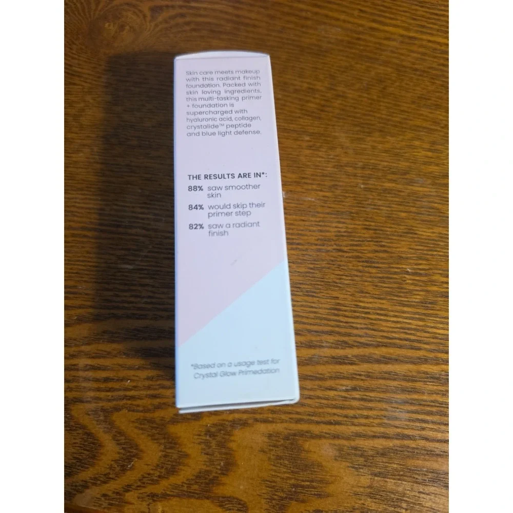 Joah CRYSTAL GLOW PRIMEDATION Peptide Foundation TW050 TAN with warm UNDERTONES
